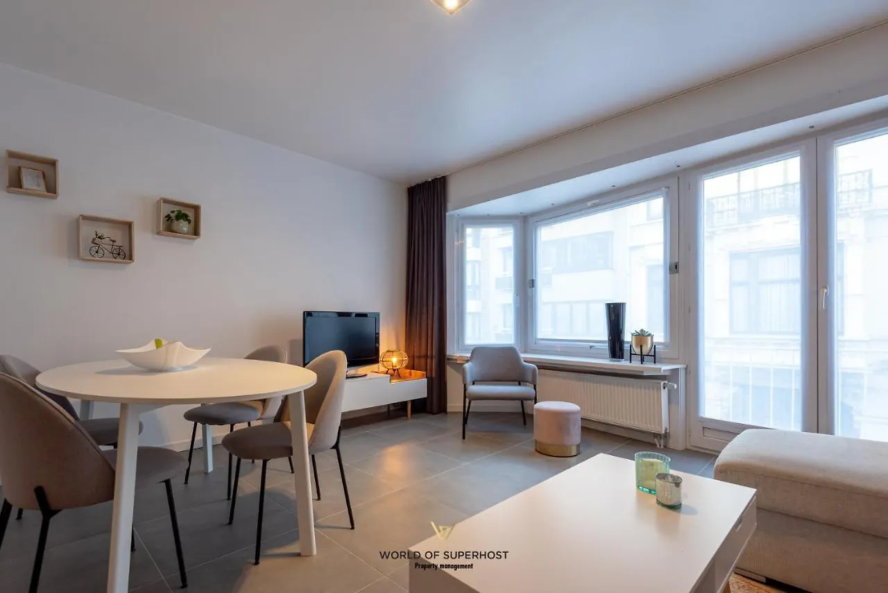 Spacious Apartment Closeby The Sea Up To 6 People! Ostend