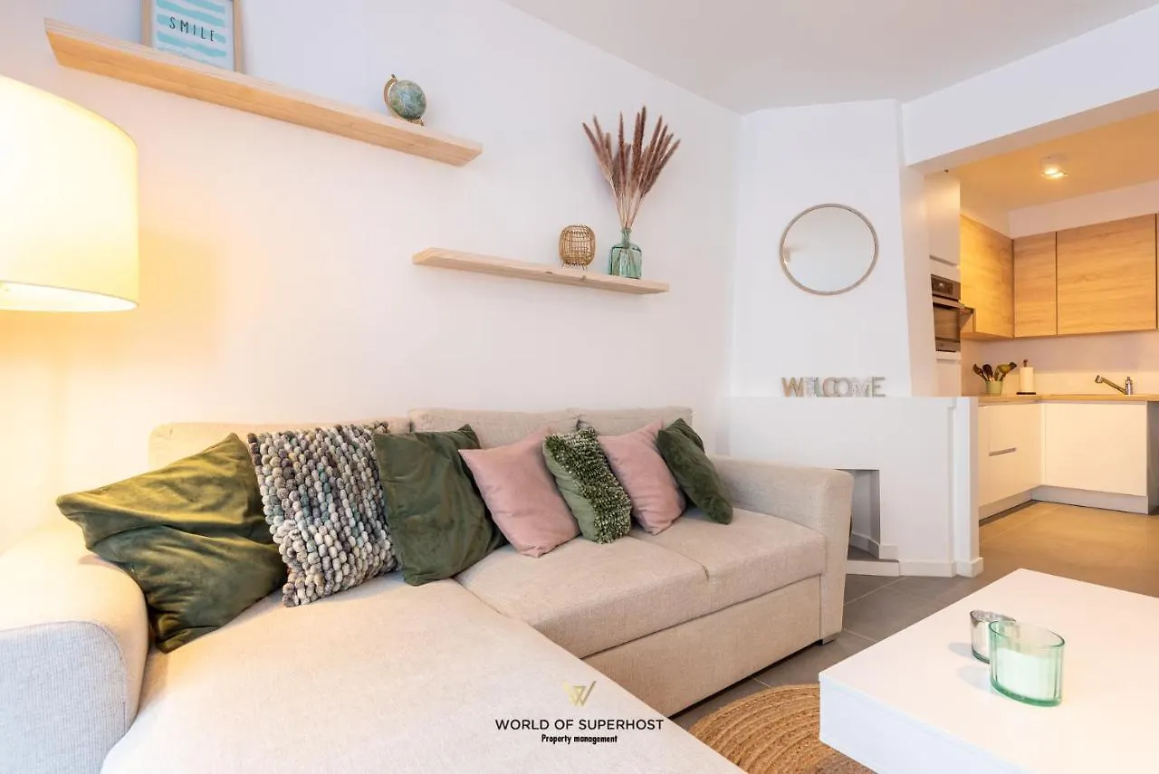 Spacious Apartment Closeby The Sea Up To 6 People! Ostend Belgium