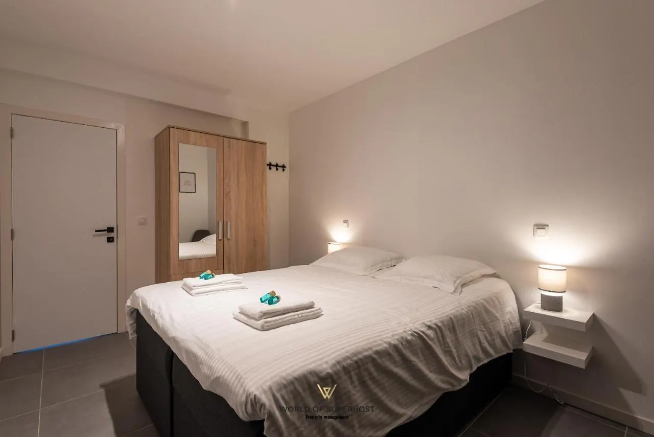 Spacious Apartment Closeby The Sea Up To 6 People! Ostend 0*,  Belgium