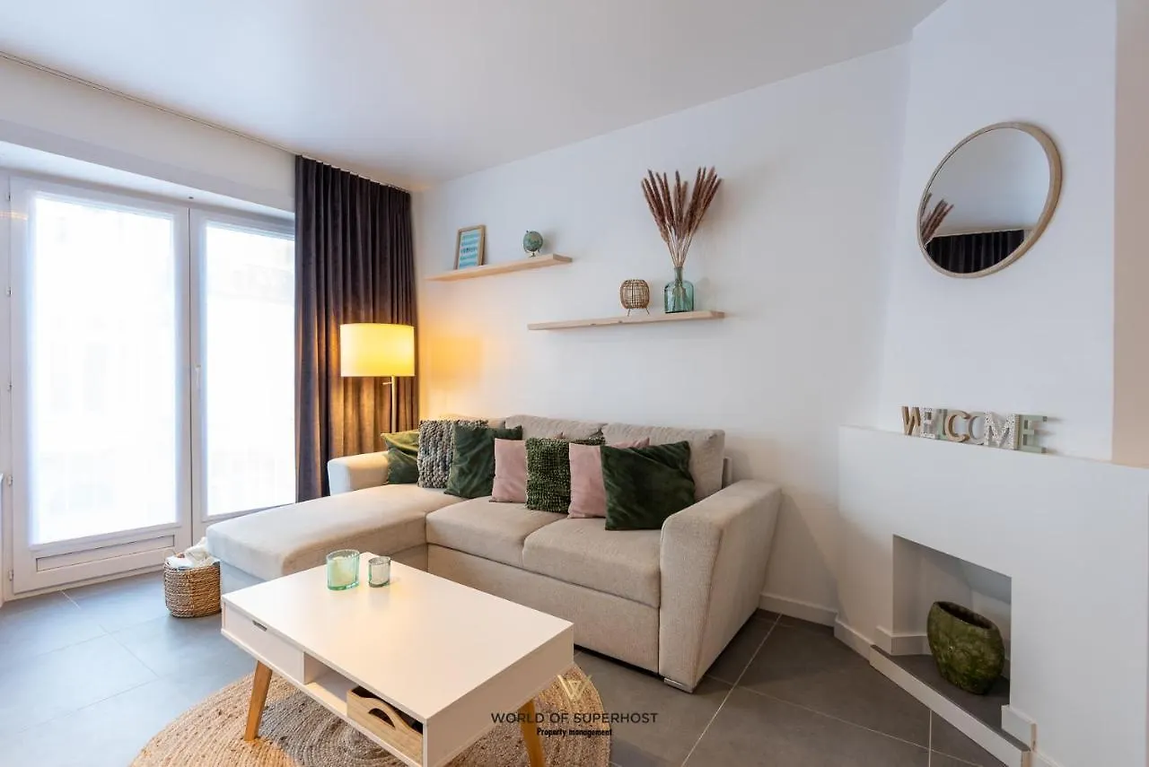 Spacious Apartment Closeby The Sea Up To 6 People! Ostend