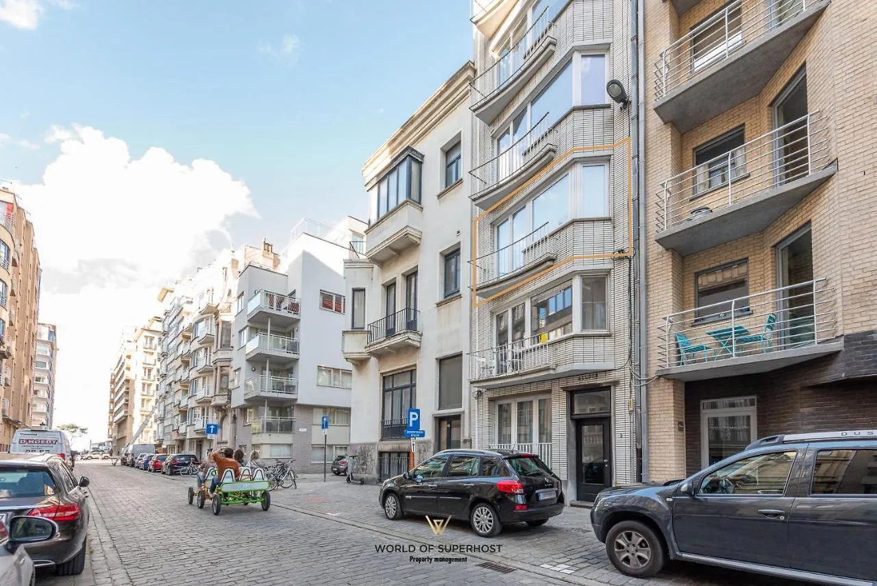 Spacious Apartment Closeby The Sea Up To 6 People! Ostend
